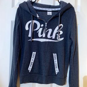 PINK | Victoria’s Secret quarter-zip hoodie